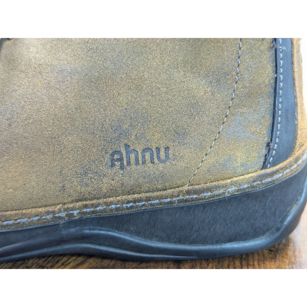 Ahnu Harris Men's Leather Chukka Boots Brown Vibram Sole Size 10.5